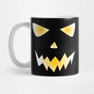 Cat Face Meh Funny Halloween Mug